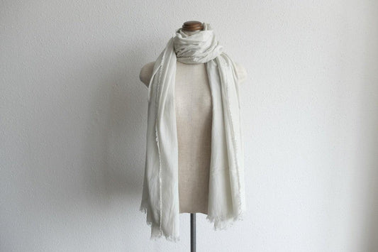 enrica cottonsilk scarf|sesami-light grey