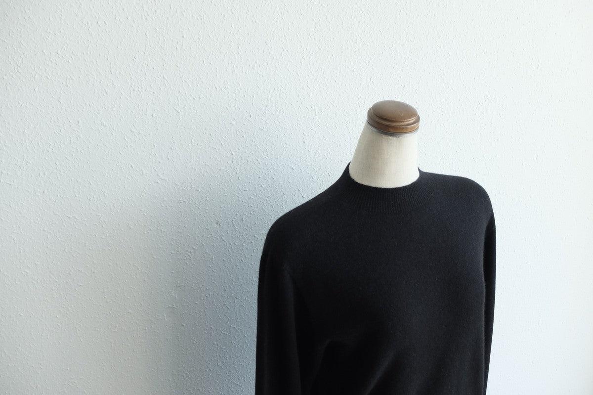 1着限定】enrica cashmere silk knit｜black – PINT_MN