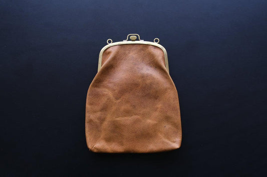 レザーショルダーポーチ <鹿革ヌメオイル> |SHO-65D