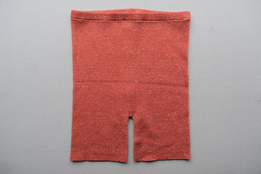 リネンウール腹巻きパンツ|テラコッタ
