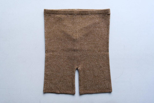 リネンウール腹巻きパンツ|カーキ