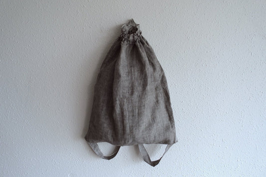 MITTAN / 大麻リュック高密度 松煙 BA-29B