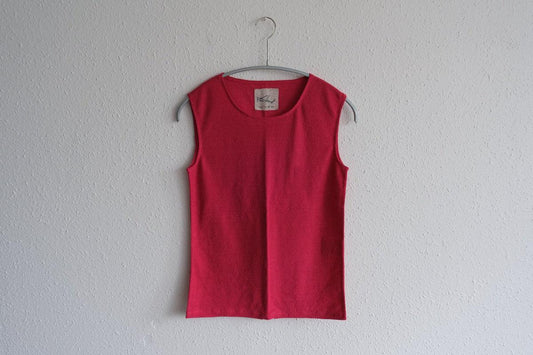 リネンコットンアンダーウェア ノースリーブ|レディース|スリーズ