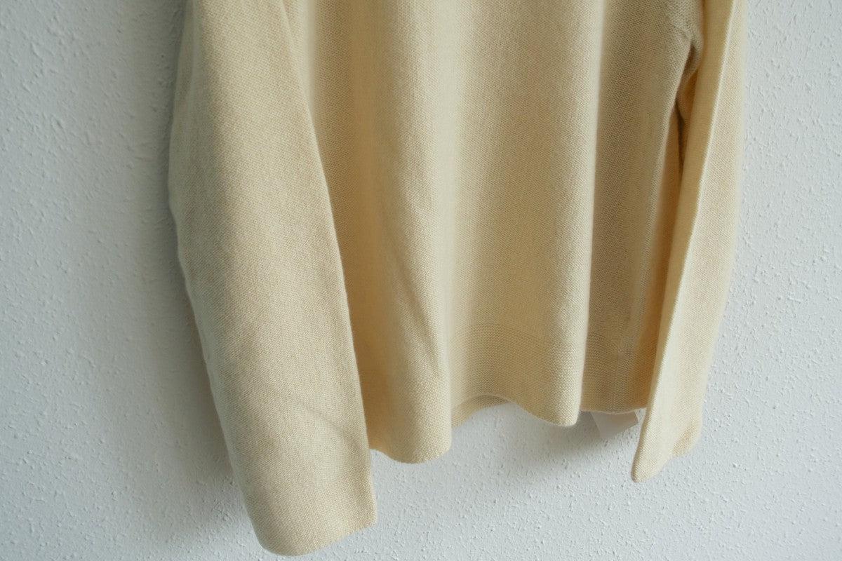 enrica cashmere sable knit｜natural