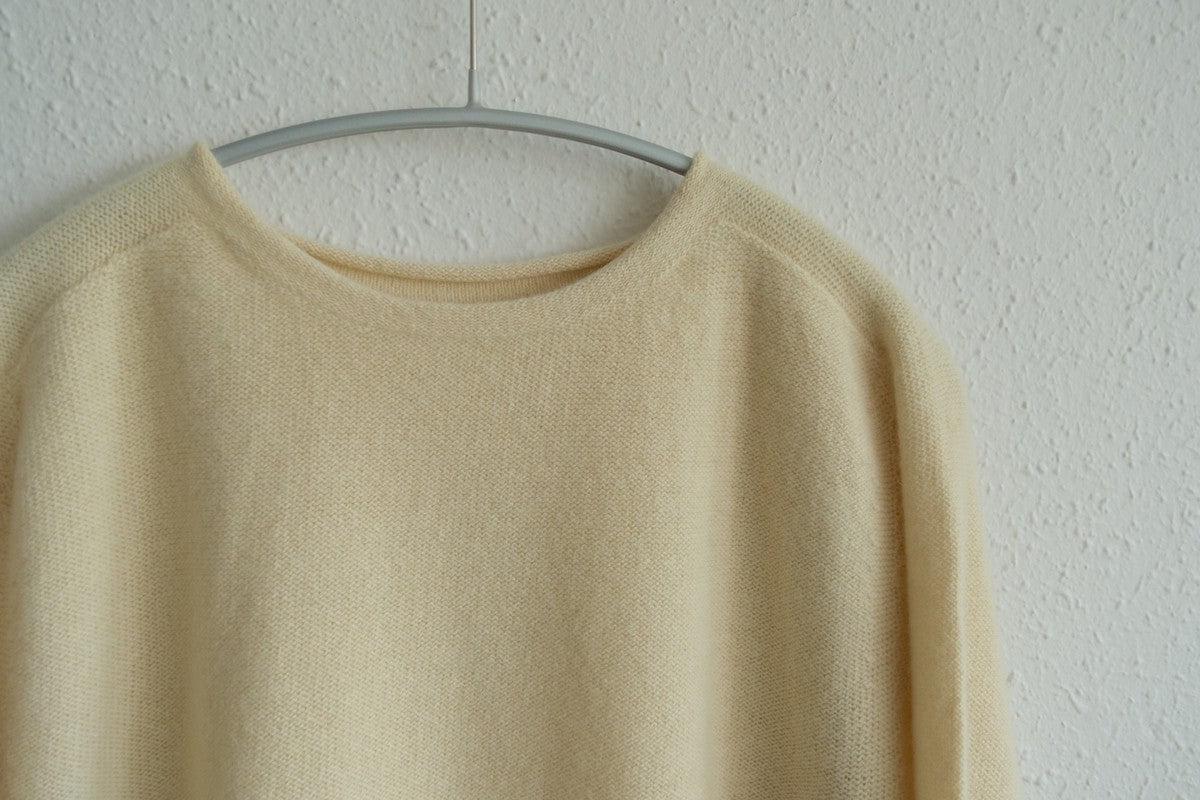 enrica cashmere sable knit｜natural