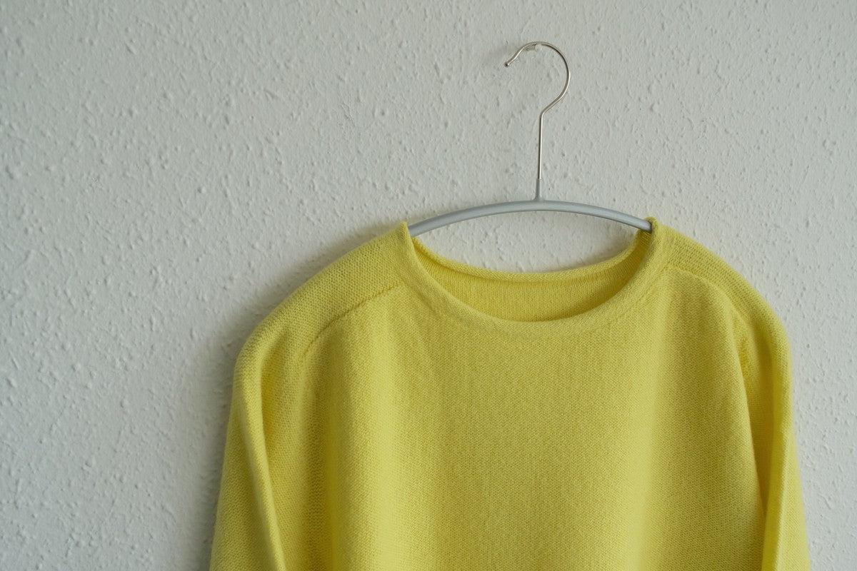 enrica cashmere sable knit｜lemon