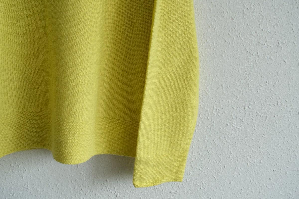 enrica cashmere sable knit｜lemon