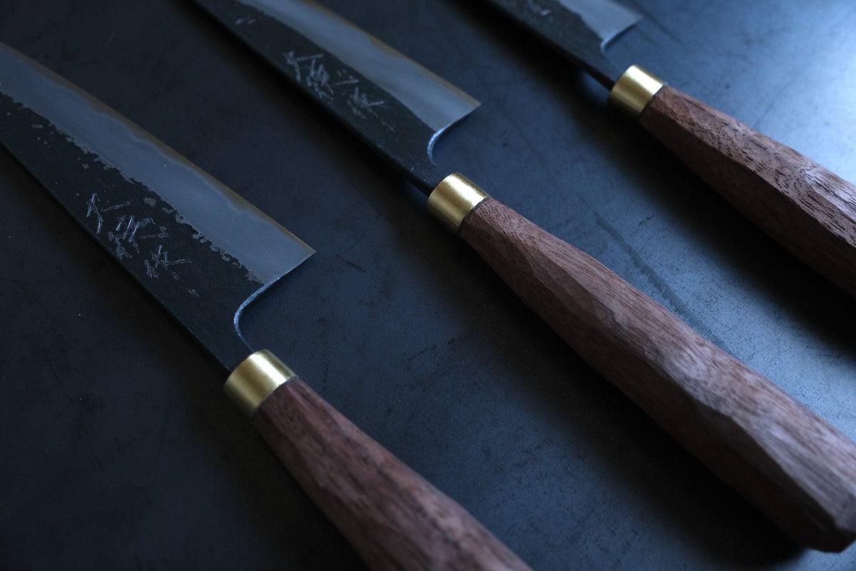 黒打ち牛刀 240mm 赤畠大徳