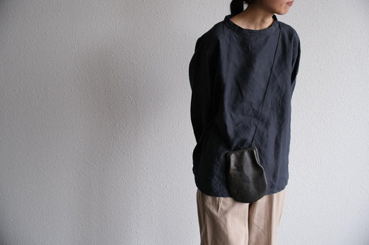 frame porch SLAO-51 <鹿革 墨染 / 滋賀-11>