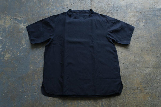 MITTAN / 大麻プルオーバー 高密度 濃紺 SH-134 / unisex