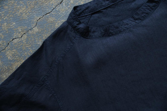 MITTAN / 大麻プルオーバー 高密度 濃紺 SH-134 / unisex