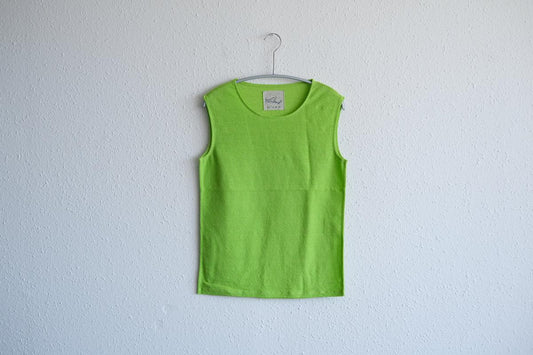 リネンコットンアンダーウェア ノースリーブ|レディース|レタス