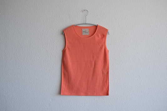 リネンコットンアンダーウェア ノースリーブ|レディース|さんご