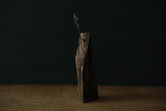 端材オブジェ|黒柿(E)