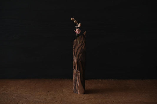 端材オブジェ|黒柿(G)