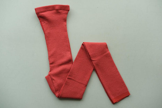 リネンニットレギンス マチ付き|アカネ|2 size