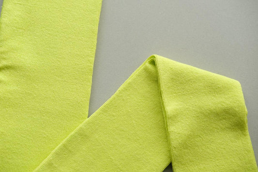 リネンニットレギンス マチ付き|レモン|2 size