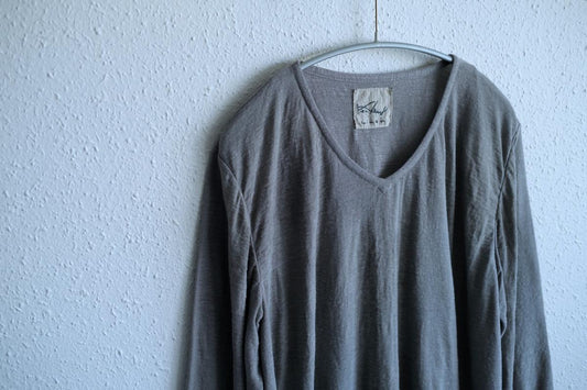 リネンコットンアンダーウェア 9分袖|メンズ|フォーグ