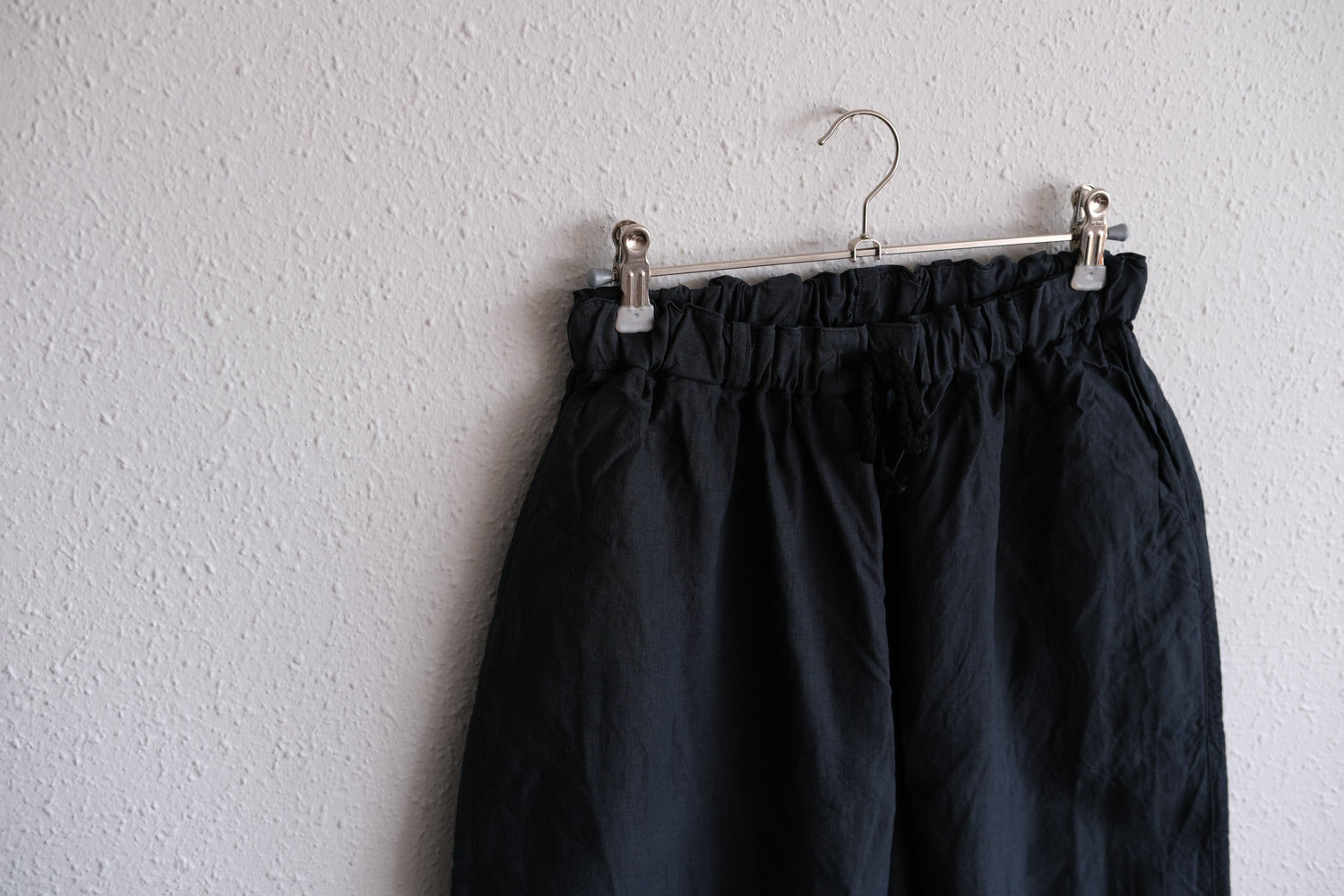 MITTAN / 大麻パンツ 高密度 墨黒 PT-117 / unisex – PINT_MN