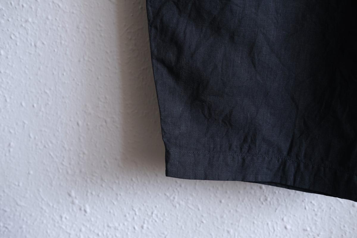 MITTAN / 大麻パンツ 高密度 墨黒 PT-117 / unisex