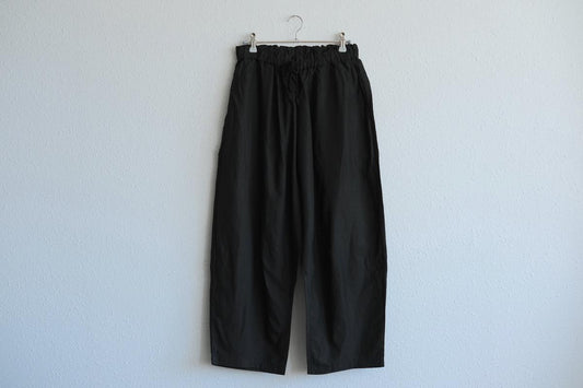 MITTAN / 大麻パンツ 高密度 黒 PT-117 / unisex