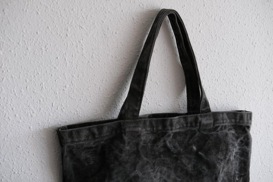濾過布墨染めトートバッグ B