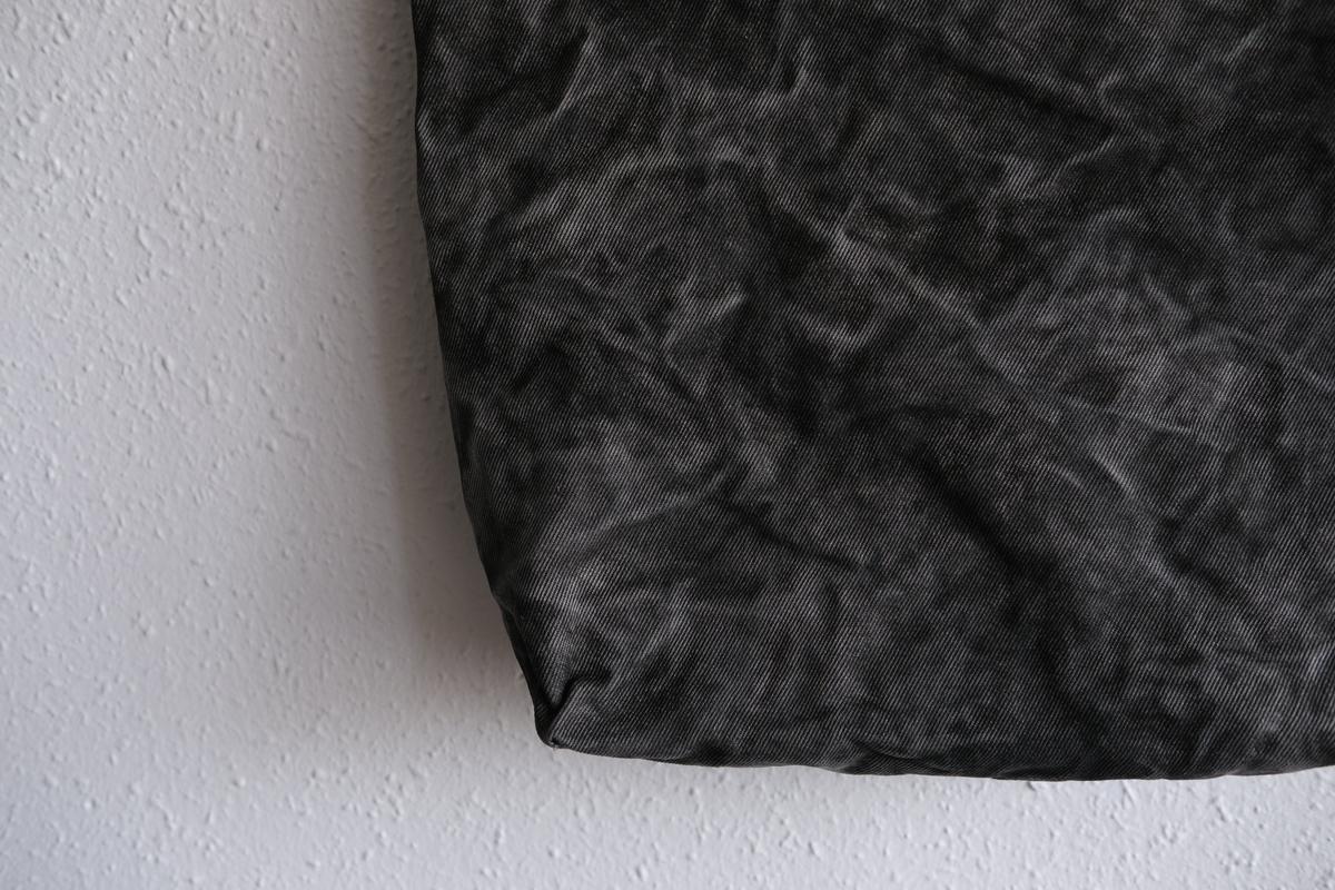 濾過布墨染めトートバッグ A