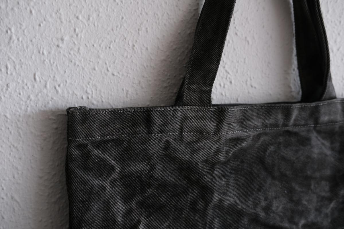 濾過布墨染めトートバッグ A