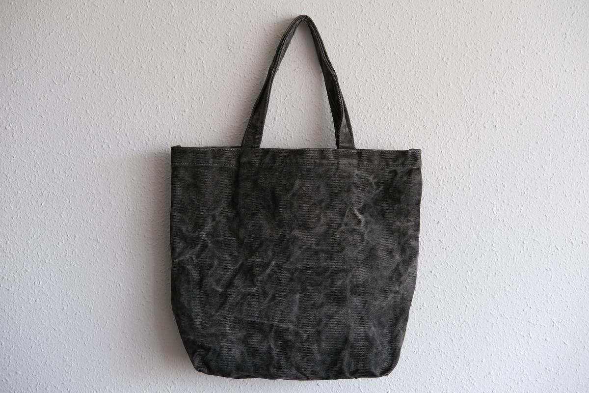 濾過布墨染めトートバッグ A