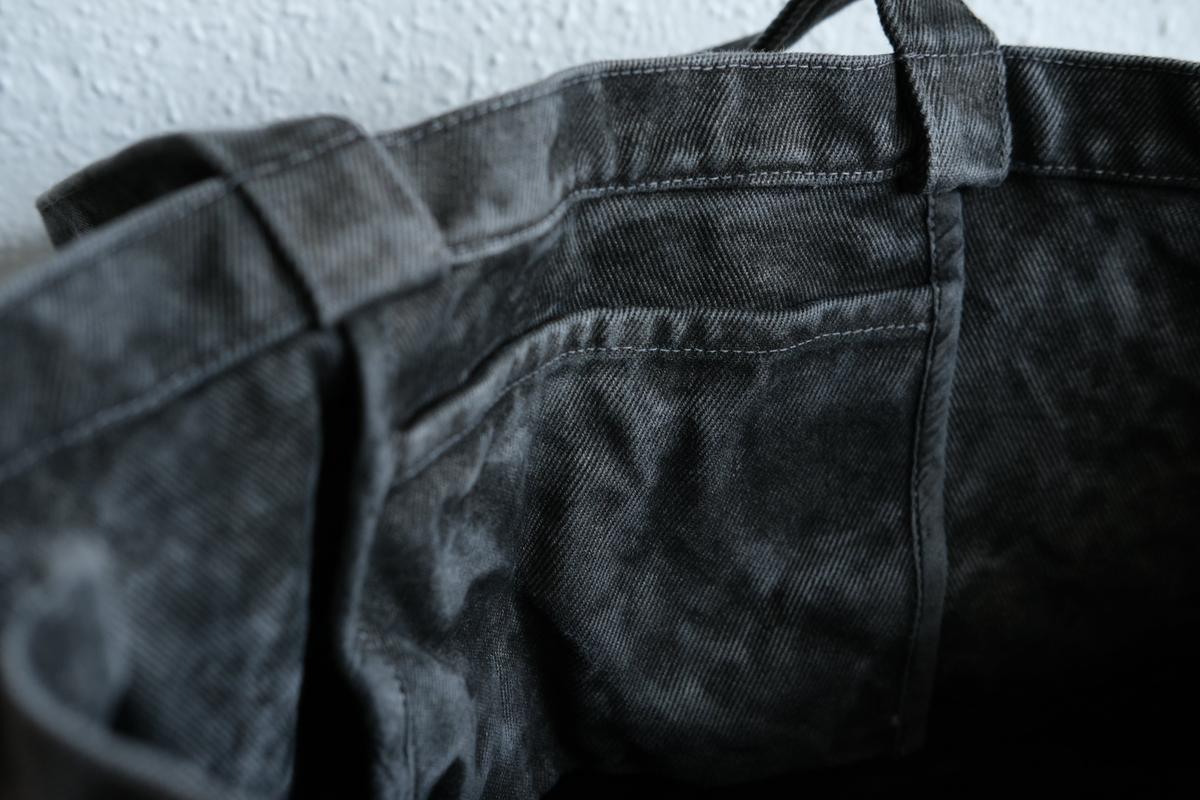 濾過布墨染めトートバッグ B