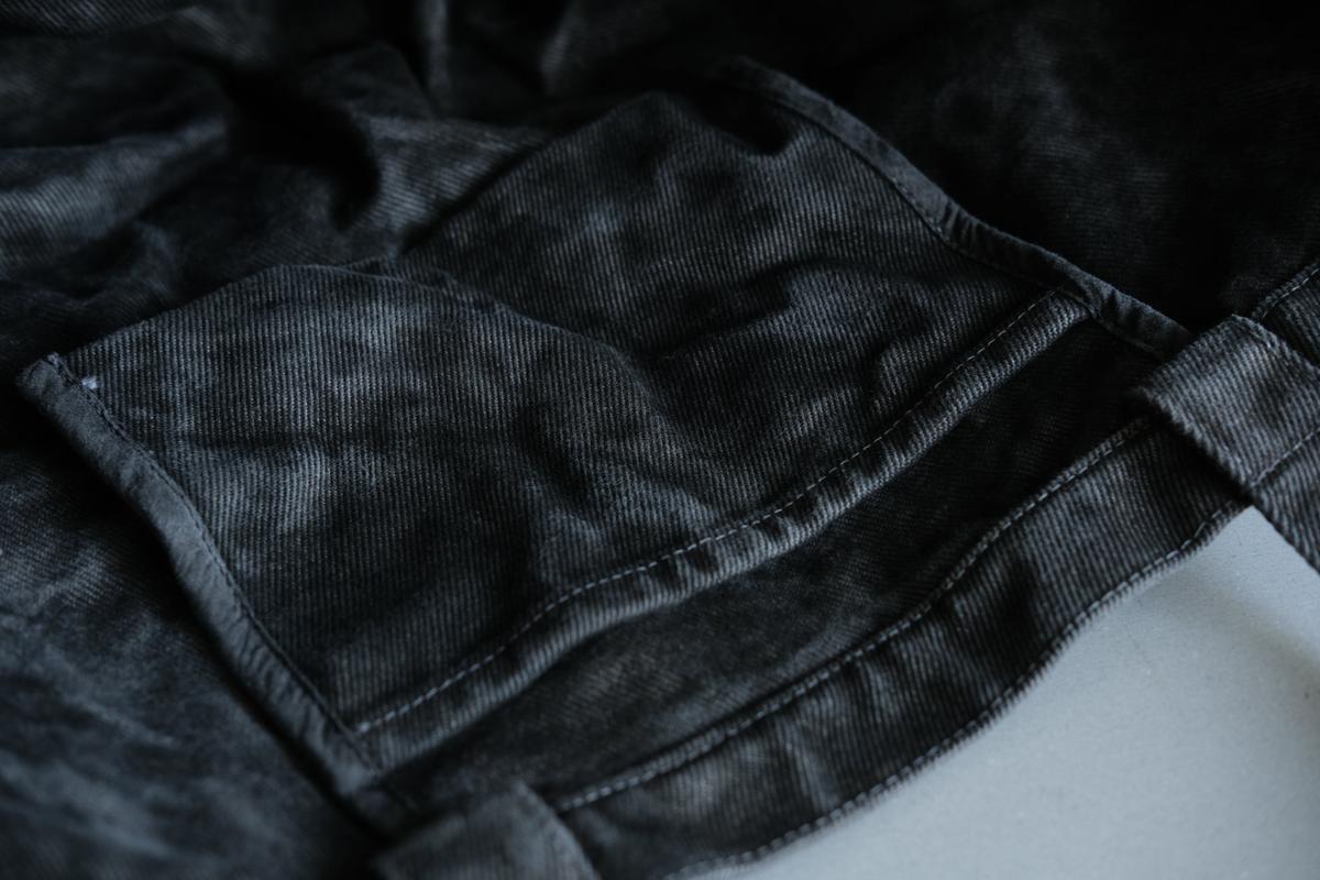 濾過布墨染めトートバッグ B