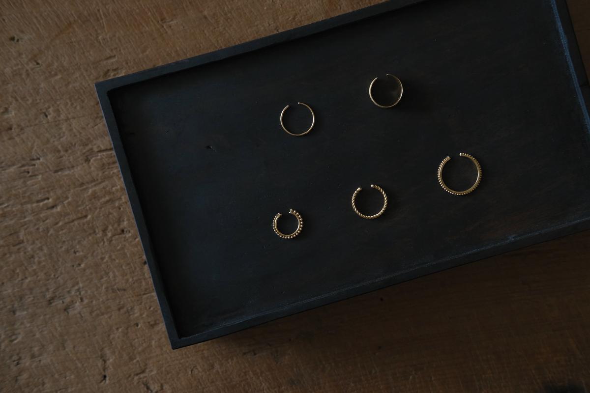 徒爾 角高茶盤 サクラ・黒漆