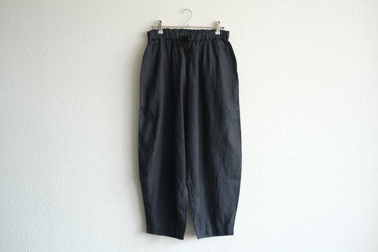 MITTAN / 大麻パンツ 墨黒 PT-116 / unisex