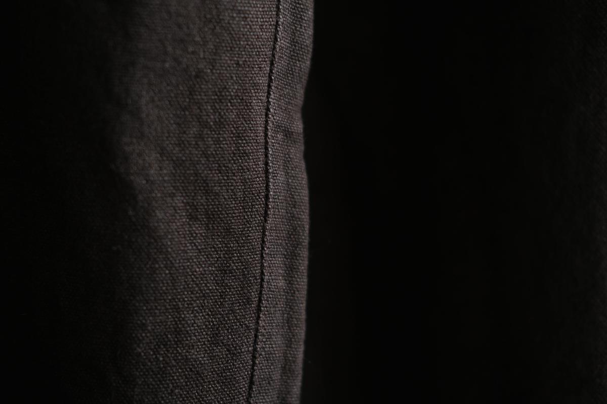 MITTAN / 亜麻苧麻ワイドパンツ こげ茶 PT-92 / unisex