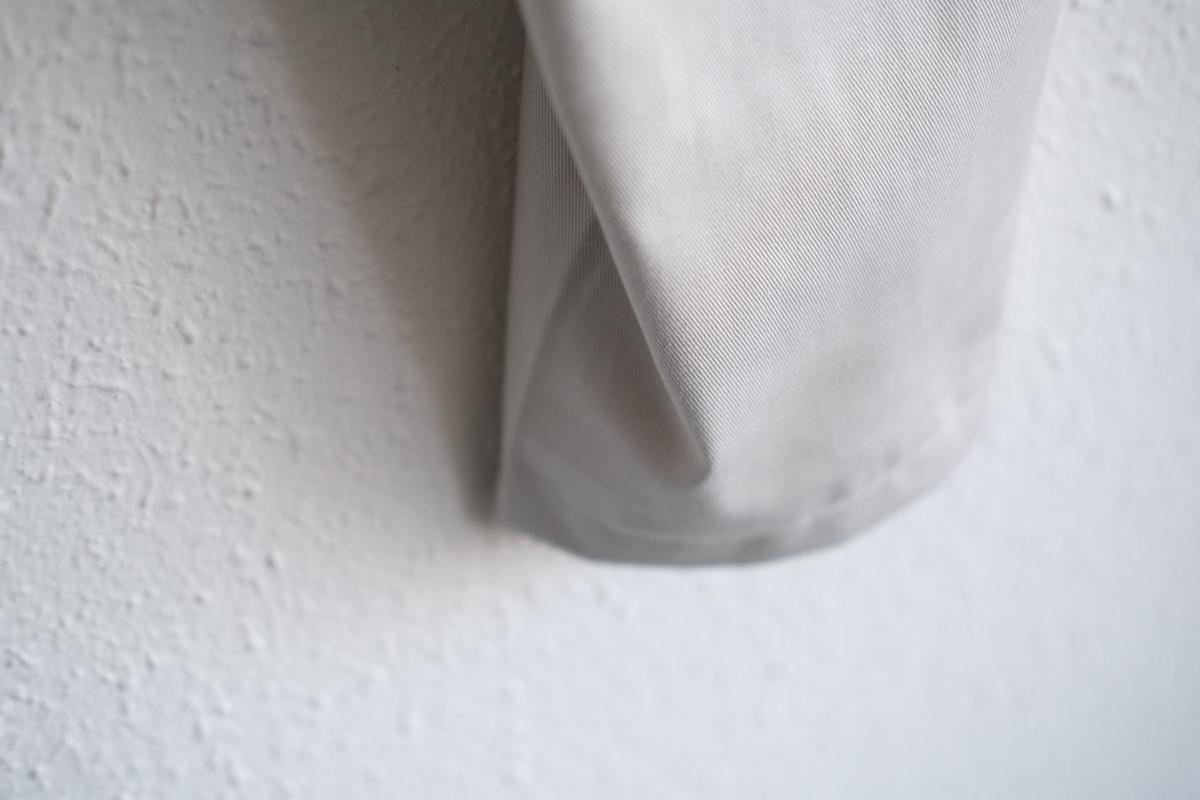 きるもの｜もんぺパンツ｜コットンツイル｜ライトグレー｜unisex freesize