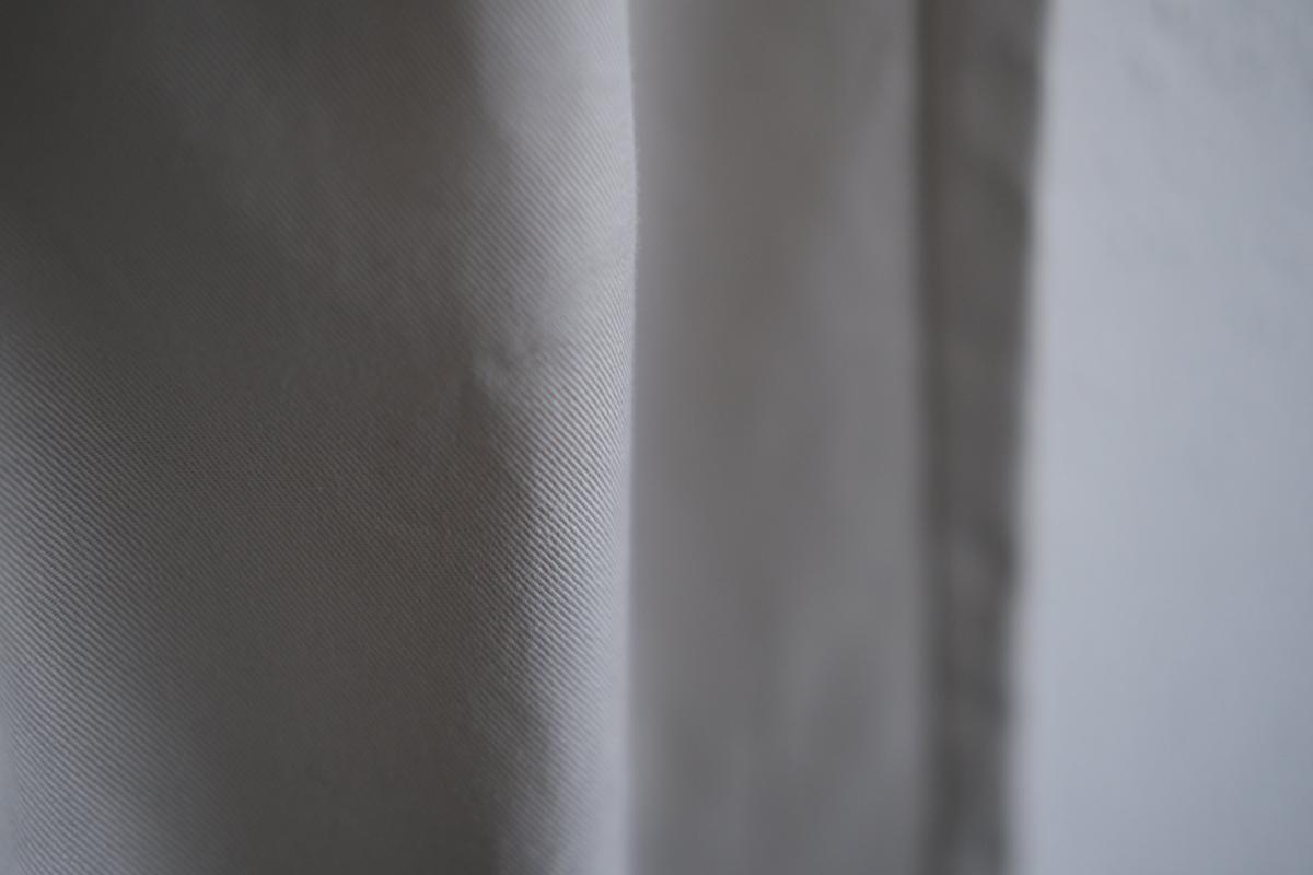 きるもの｜もんぺパンツ｜コットンツイル｜ライトグレー｜unisex freesize