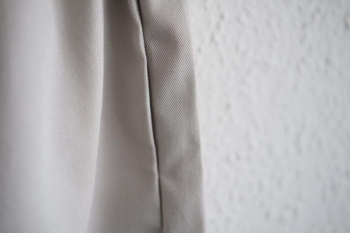 きるもの｜もんぺパンツ｜コットンツイル｜ライトグレー｜unisex freesize