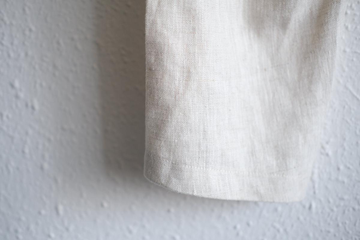 きるもの｜もんぺパンツ｜リネン｜ベージュ｜unisex freesize