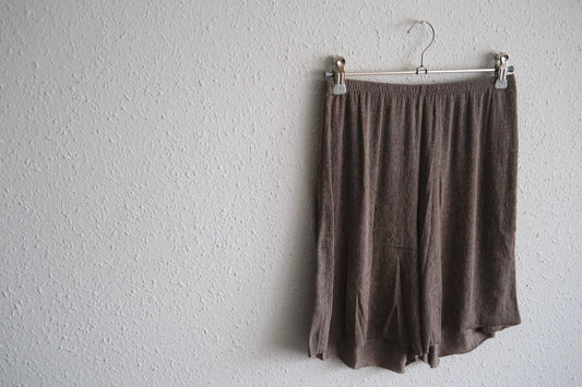 リネンキュプラアンダーウェアパンツ ショート丈|スモークグレー|unisex 2 size