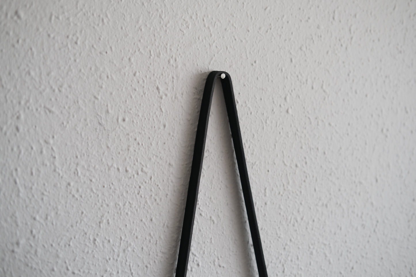 レザーショルダーバッグ black ＜XS＞ フタつき