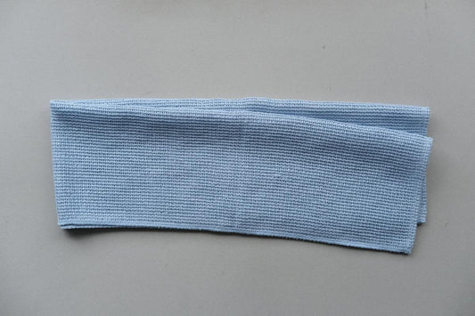 リネンニット メッシュタオル|サックス