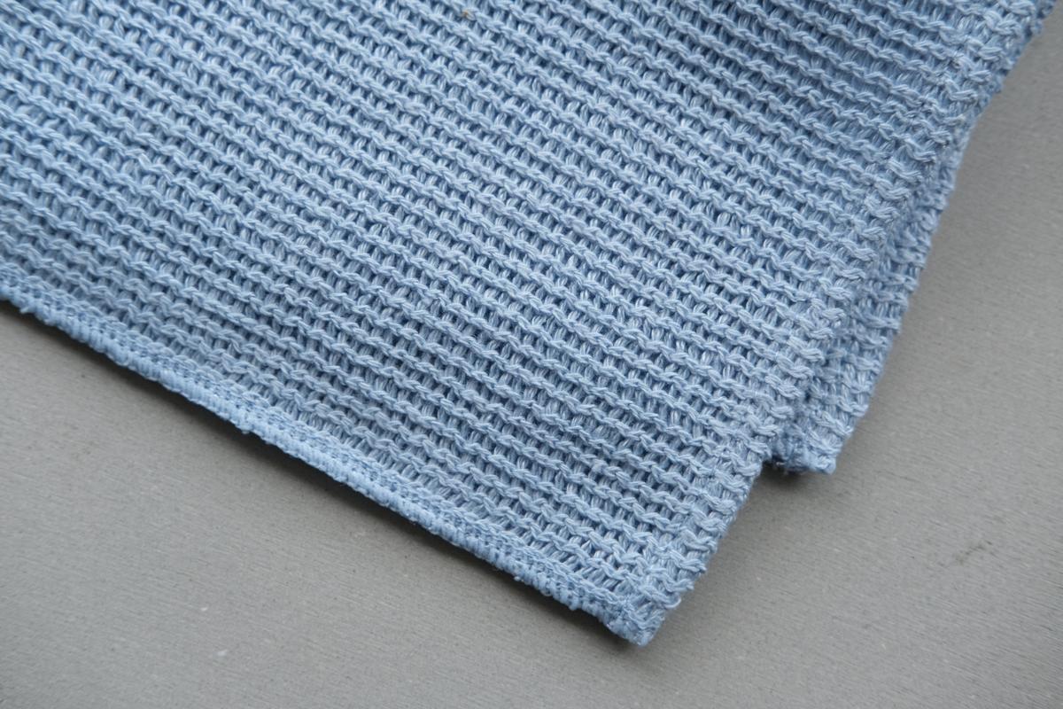 リネンニット メッシュタオル｜サックス