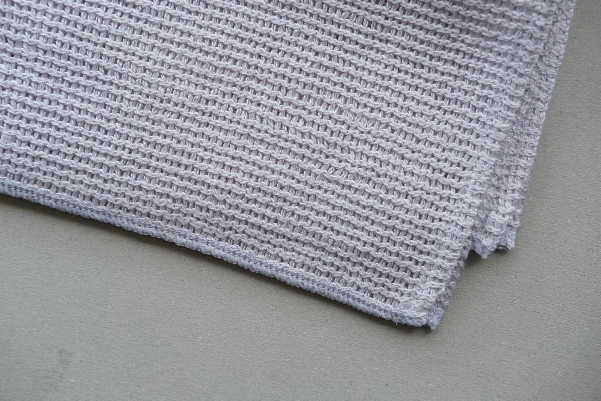 リネンニット メッシュタオル｜パープル