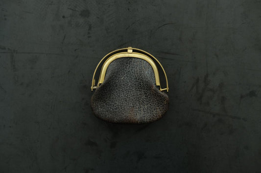 coin case <熊革 鉄媒染>