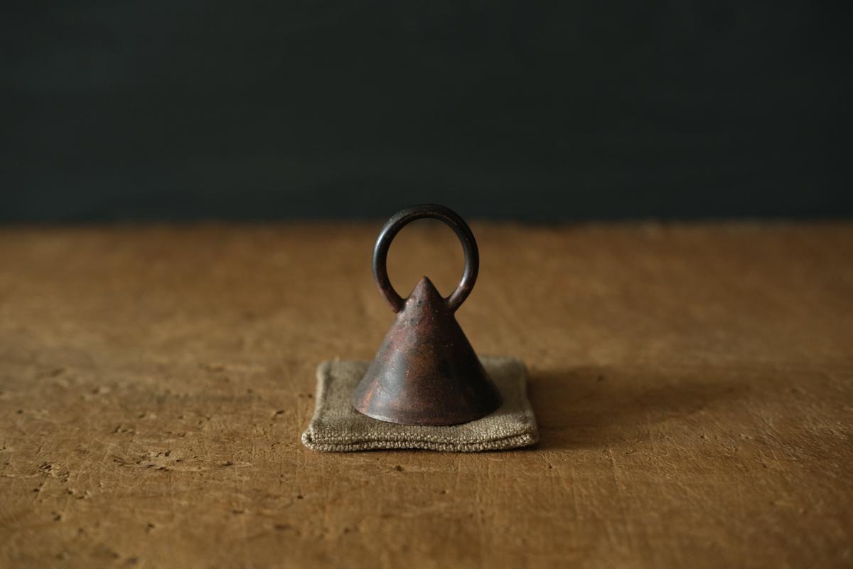 リネンコースター 6×6cm｜厚地・サンドベージュ