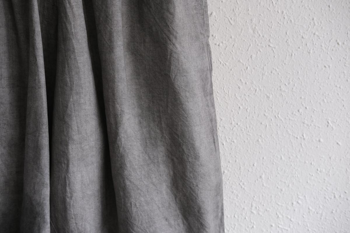 MITTAN / 大麻パンツ 松煙 PT-116B / unisex