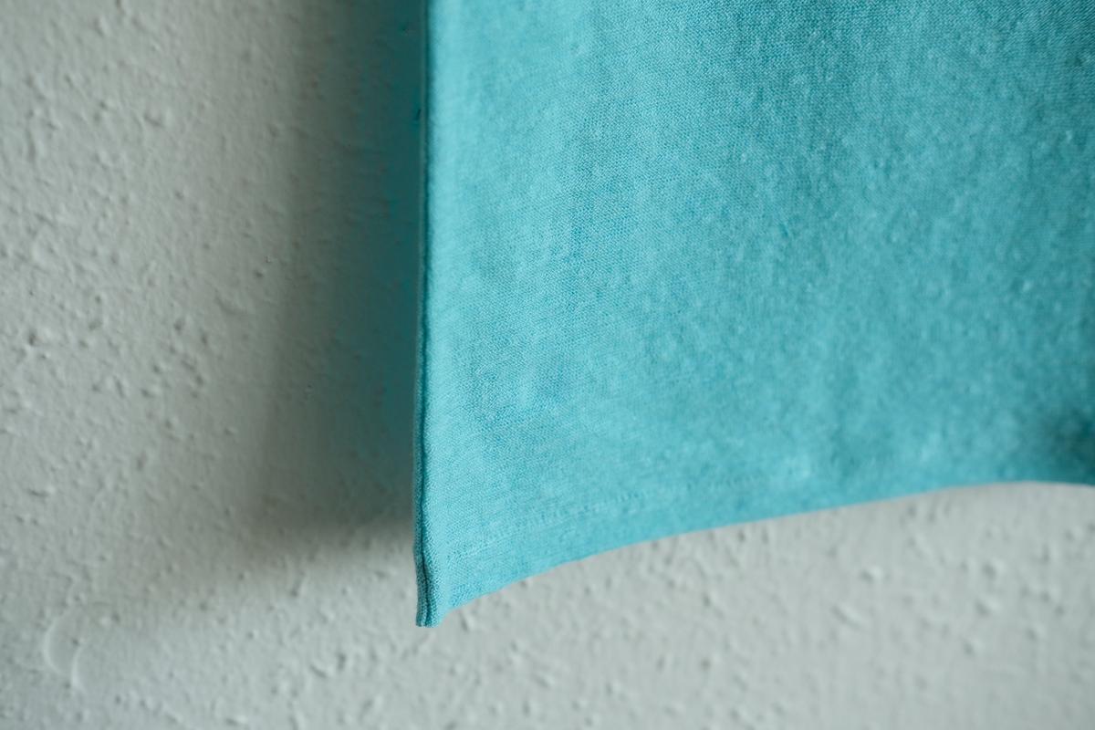 リネンコットンアンダーウェア ノースリーブ｜レディース｜アイスブルー