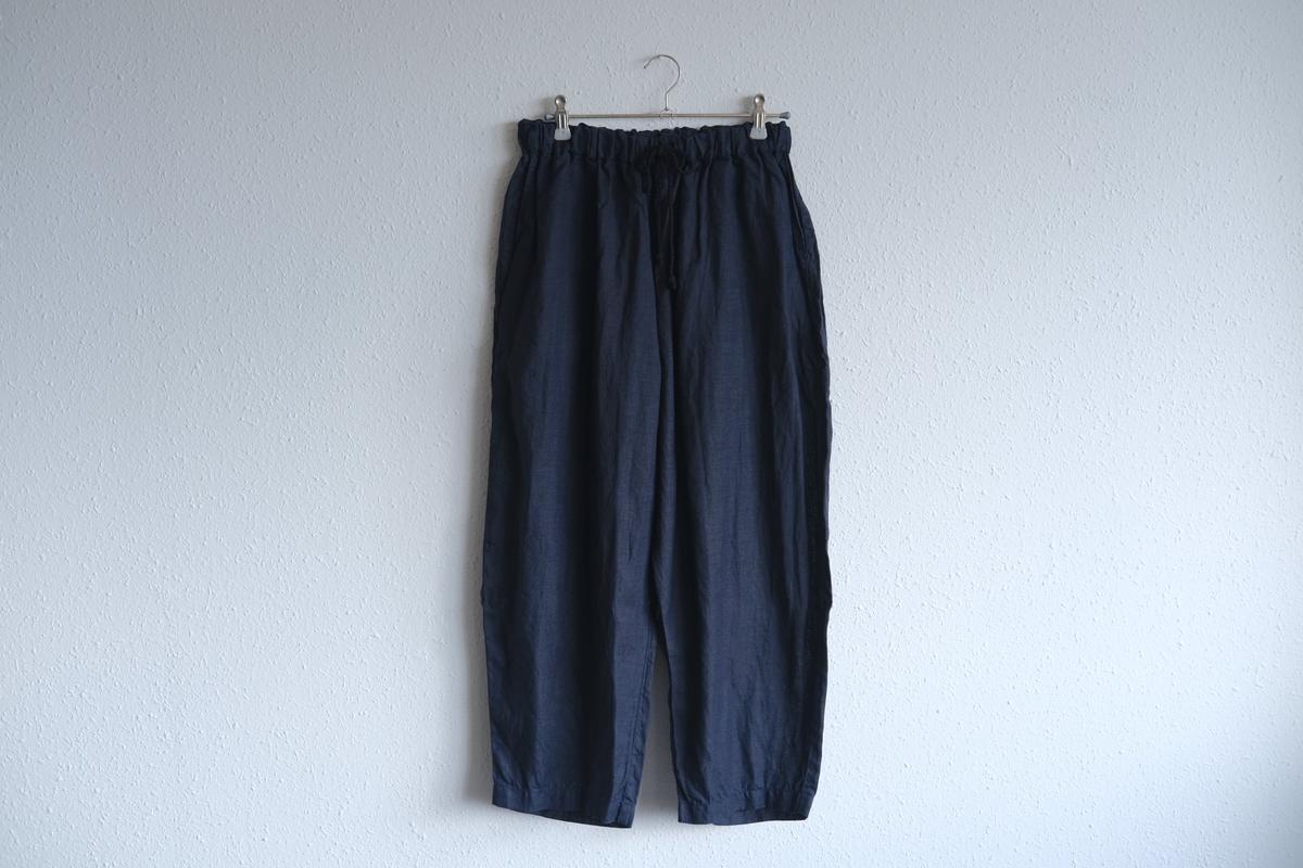 MITTAN / 大麻パンツ 濃紺 PT-116 / unisex