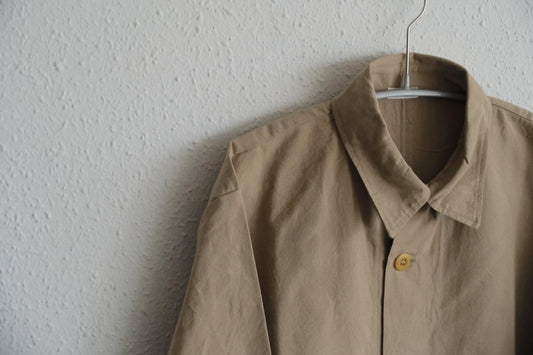 バフクロス ミドルジャケット ベージュ｜unisex 2 size