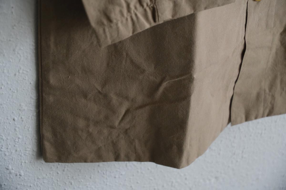 バフクロス ミドルジャケット ベージュ｜unisex 2 size